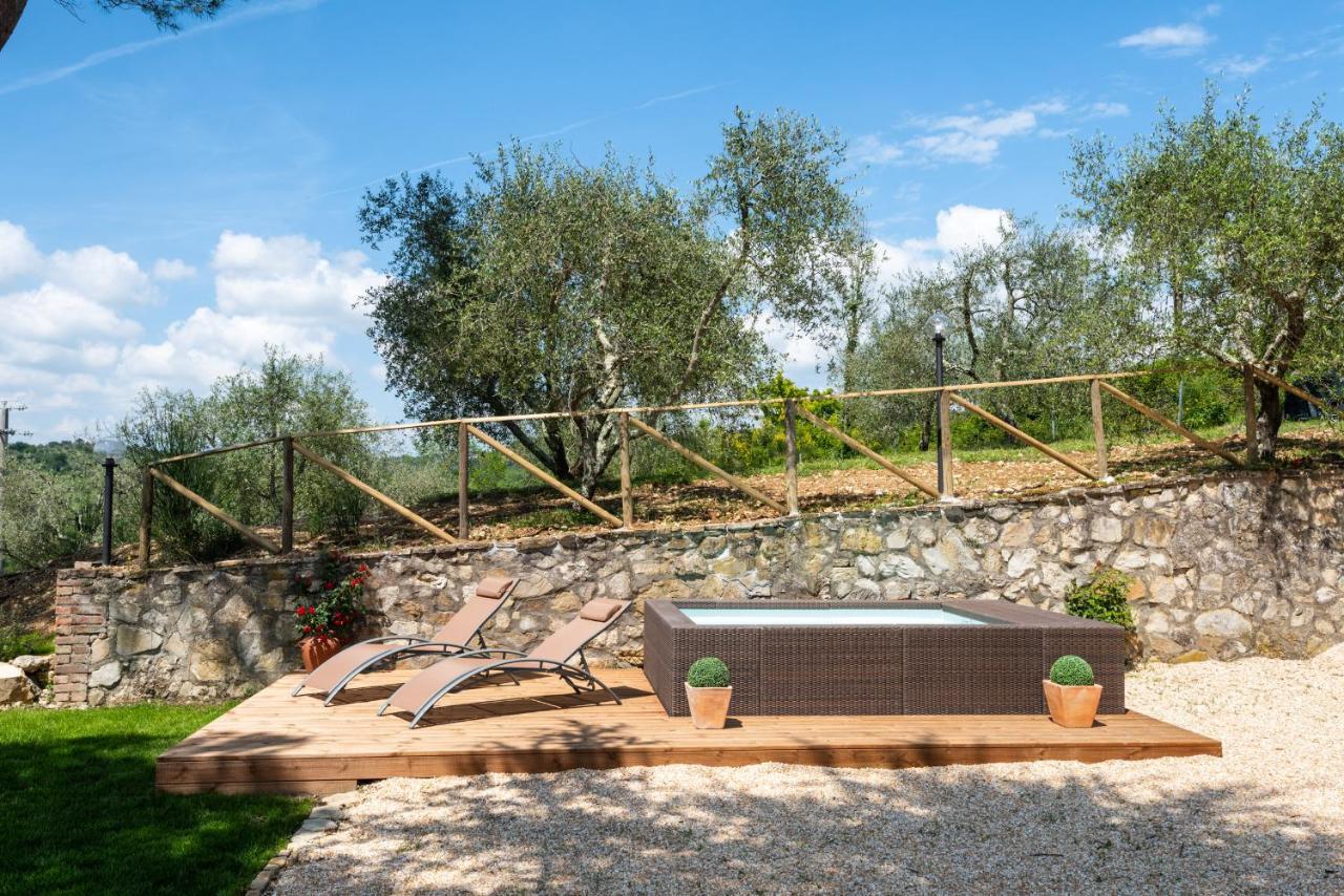 Villa Il Campo Degli Ulivi Ponte A Bozzone Buitenkant foto
