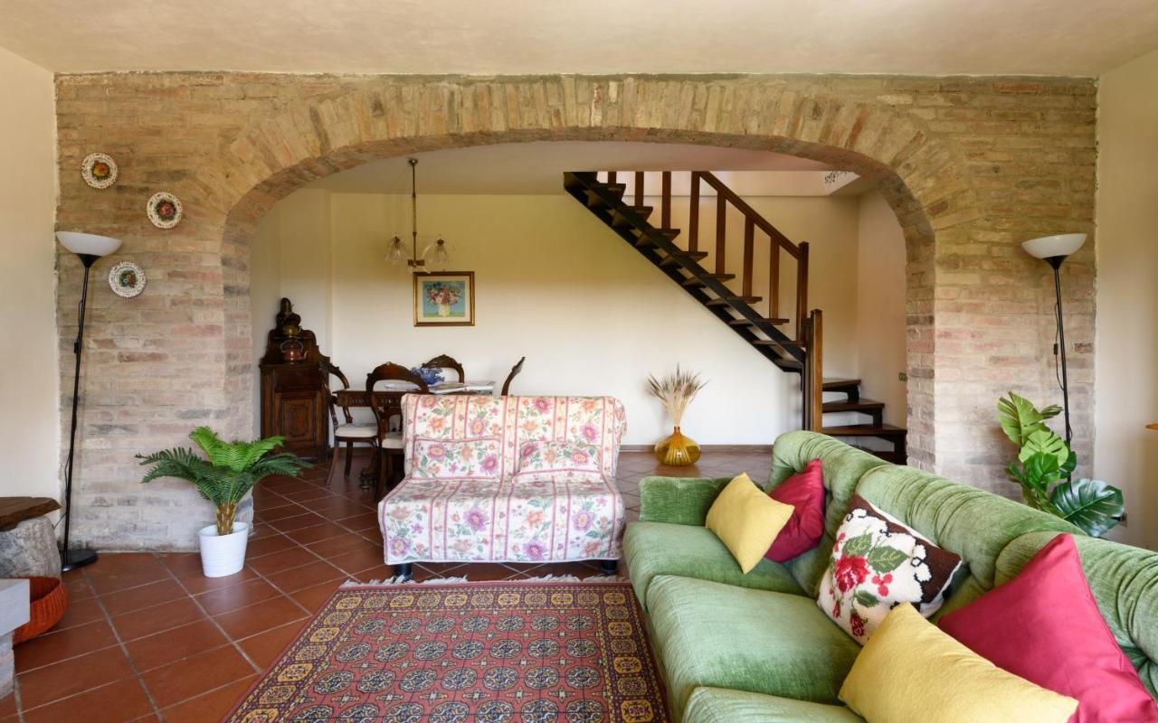 Villa Il Campo Degli Ulivi Ponte A Bozzone Buitenkant foto
