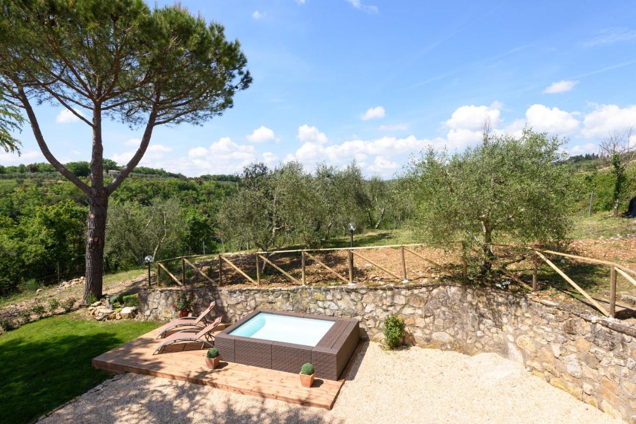 Villa Il Campo Degli Ulivi Ponte A Bozzone Buitenkant foto